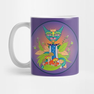 Sacred Oriental Cat Mug